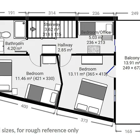 Half With Garden & Balcony - 2' To Bus Apartamento